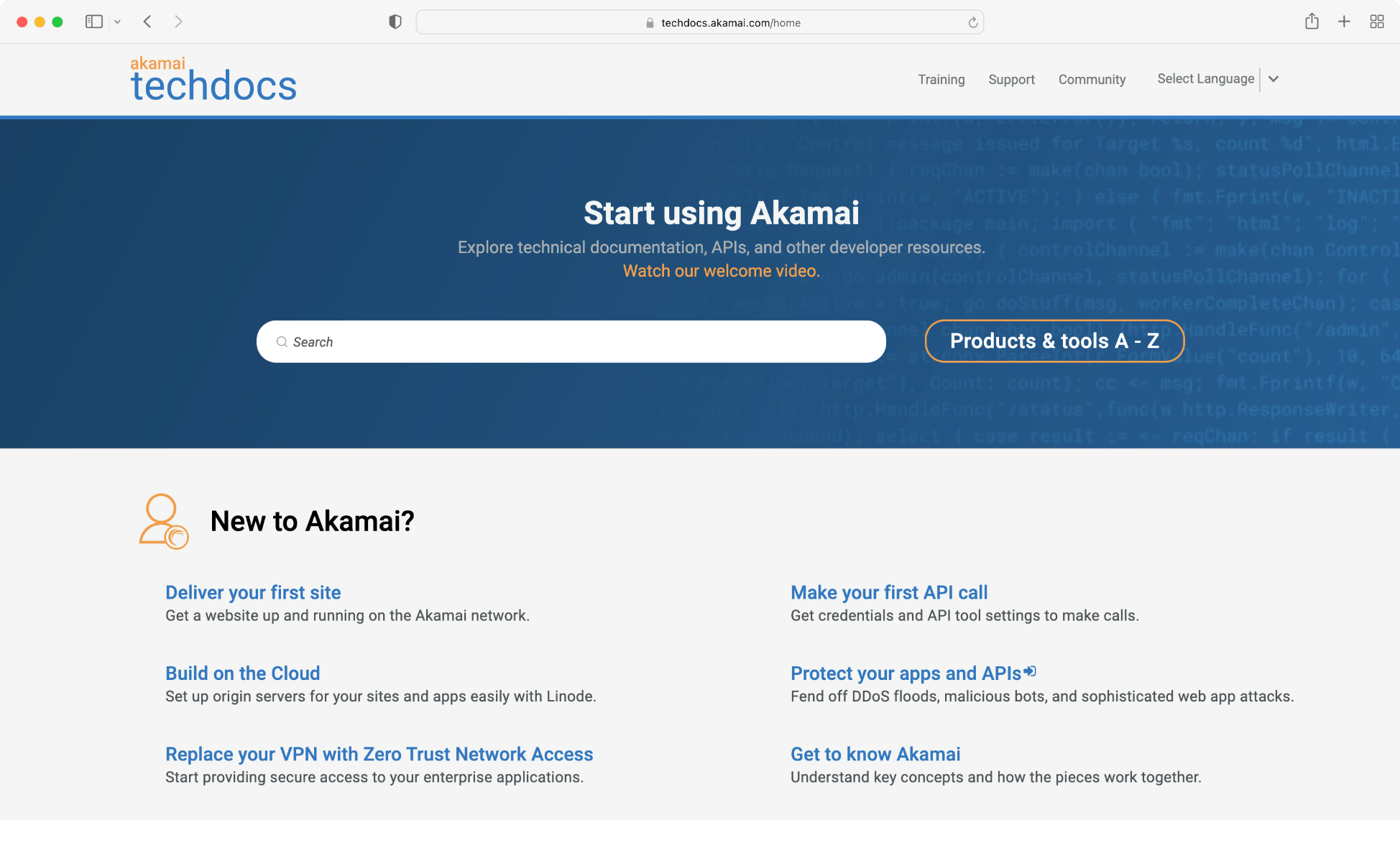 Akamai Documentation