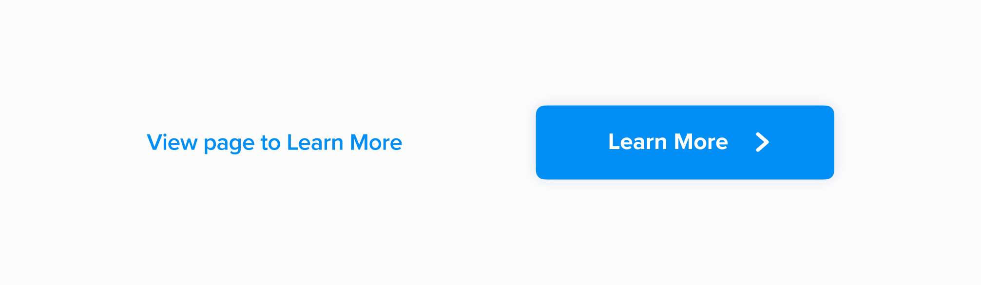 Example CTAs, in link and button form