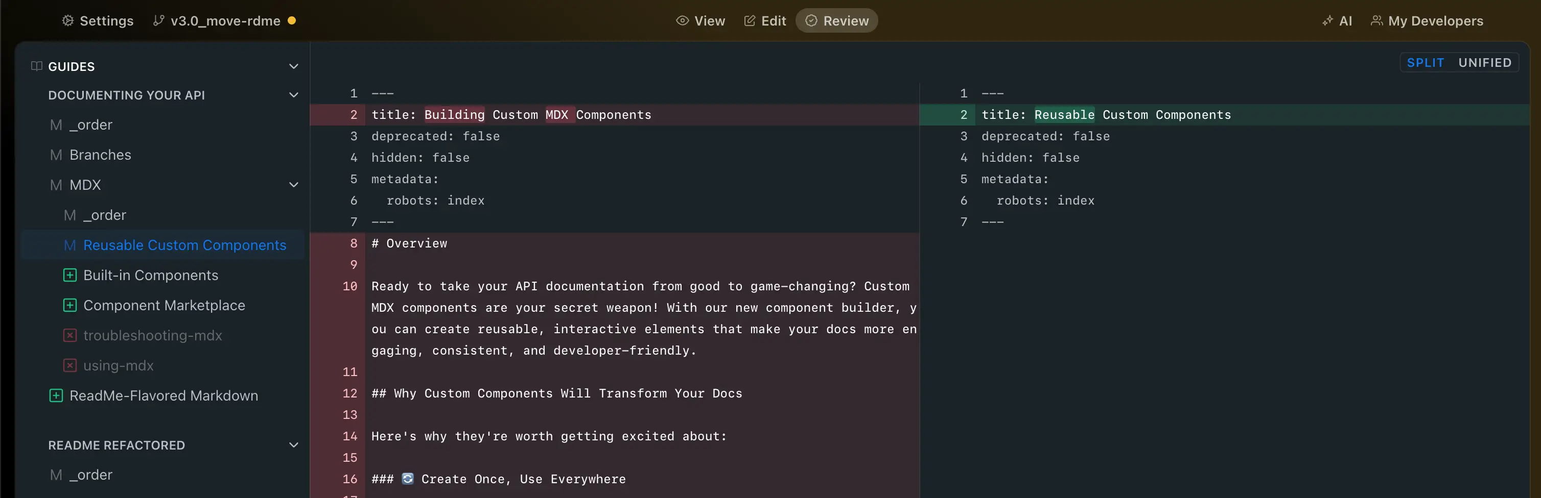 Granular merge permissions for Enterprise plans